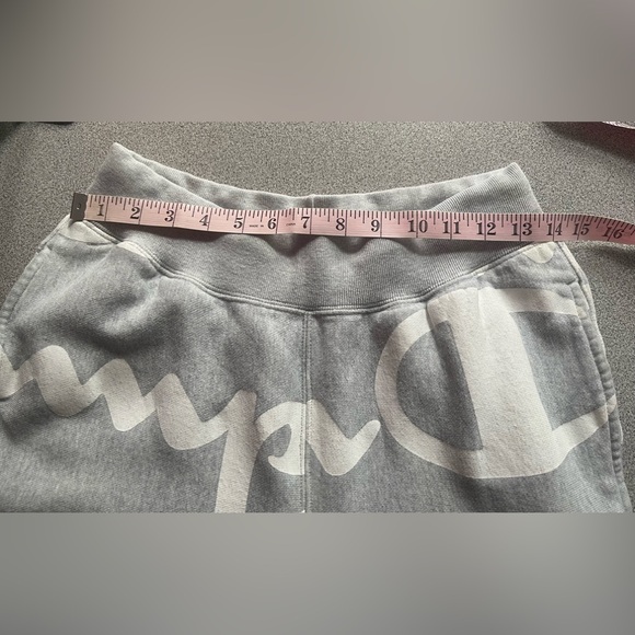 CHAMPION REVERSE WEAVE Grey & White Sweatpants Unisex Size Mens S/ Women's Med - Picture 10 of 15